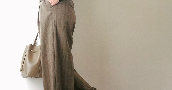 おしゃれパリジェンヌも注目！　ワイドパンツで大人の秋コーデ