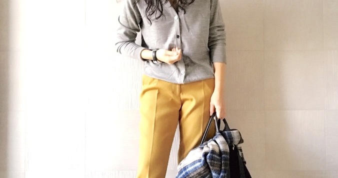 UNIQLOのメンズカーディガンを女性らしく！　目指すは「脱・普通」