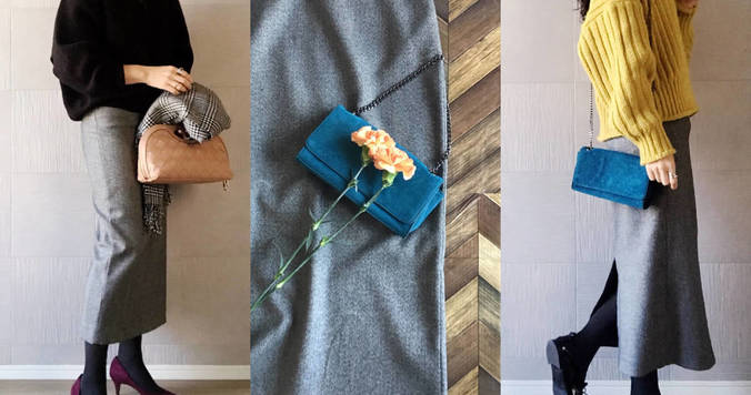 ZARAのロングスカート5990円で、重すぎない冬の大人コーデ