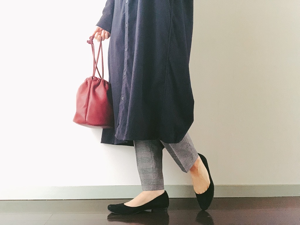 無印良品のフランネルワンピース3990円で 年末のレイヤードコーデ Dress ドレス