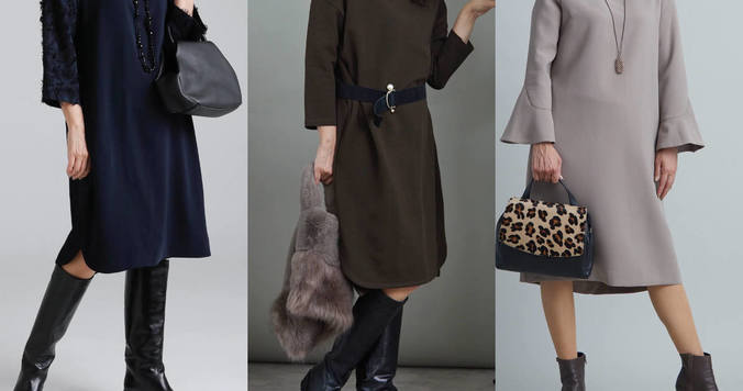 楽してキレイ見え！　帰省コーデの味方・冬ワンピース３選