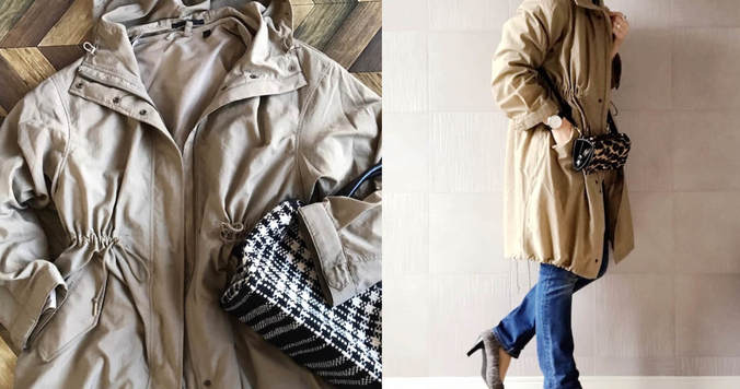 今買って春まで着られる！　UNIQLOモッズコートで大人カジュアルコーデ