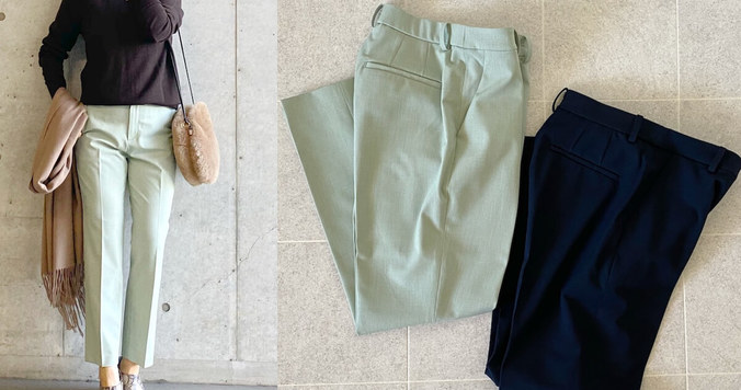 万能UNIQLOアンクルパンツが、リニューアルでさらに穿きやすく。オンもオフもお任せ！