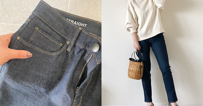 穿き心地に感動！　無印良品“縦横に伸びる”ストレッチデニムでラクラク美脚