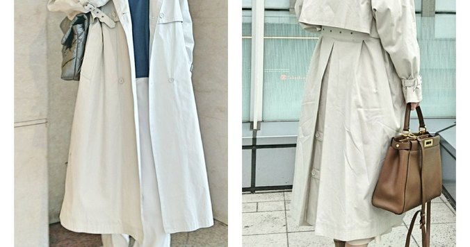 今買って春まで着られる。STUNNING LUREのおすすめトレンチコート