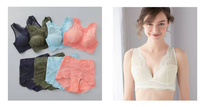 累計販売数130万枚を突破した「ヨガ気分®ブラ」から心ときめくレースデザインが新登場