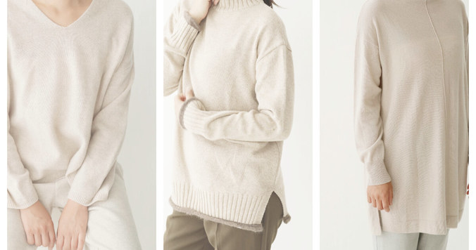 ベージュカラーが旬！　大人の柔らかフェミニンコーデ６選