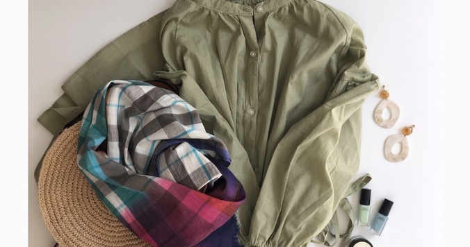 GU新作「無敵ワンピ」で絶対叶う！　大人上品“抜け感”コーデ。