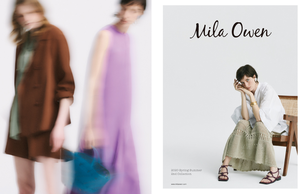 「Mila Owen(ミラ オーウェン)」が2020年Summer collectionのデジタルカタログを公開中！