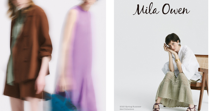 「Mila Owen(ミラ オーウェン)」が2020年Summer collectionのデジタルカタログを公開中！