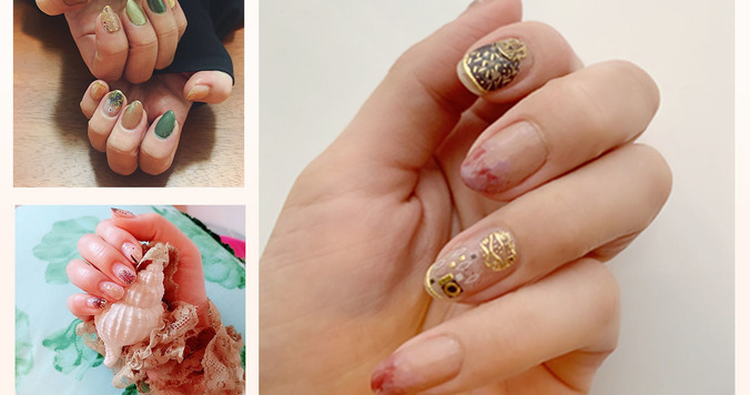最高のセルフネイル見つけた。美しい指先を演出するクリムトシールがすごい