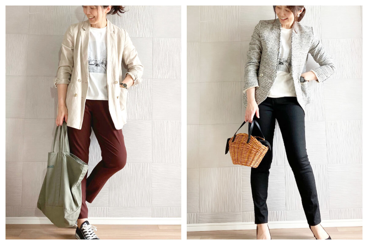 夏のマストハブアイテム! 「Honeys」のTシャツ着こなし手帖