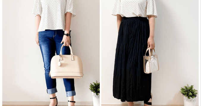 UNIQLO 体型カバーに最適！ 絶対買い！ クレープジャージーT