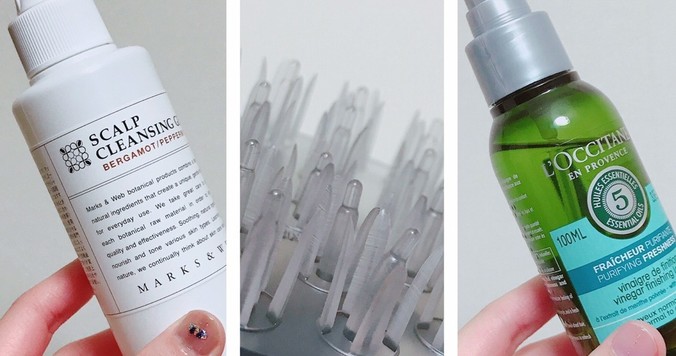 スカルプケア商品。女性におすすめの頭皮ケア、シャンプーブラシの使い方も紹介