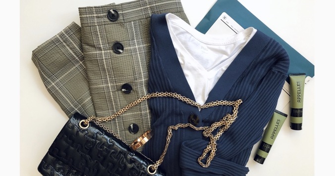 【GU】新作チェックスカート。U2000円だなんて信じられない！