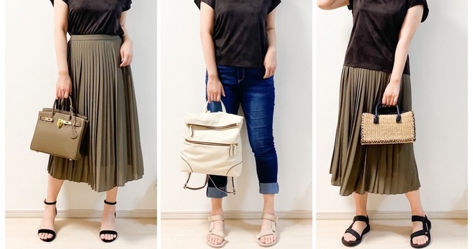 【UNIQLO】買って損なし。アラフォー着回しコーデに990円Tが便利！