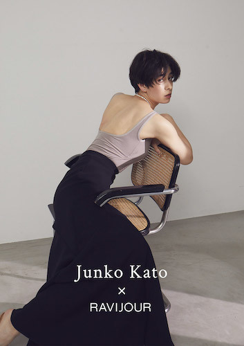 【Junko Kato × RAVIJOUR】即完売となった大人気タンクトップに、待望のグラマーサイズが登場！