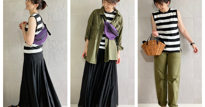 大人のプチプラショップ巡りで出逢った！ AMERICAN HOLICのボーダーTが40代コーデに◎