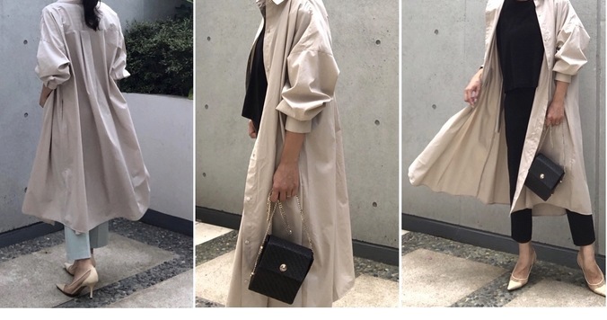 【GU】Aラインシャツワンピがアラフォーにおすすめ！ 着痩せにも大人の抜け感にも◎