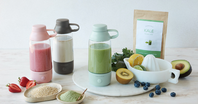 毎日の健康習慣をサポート！ 「récolte（レコルト）」より、パウダードリンクミキサーが新発売