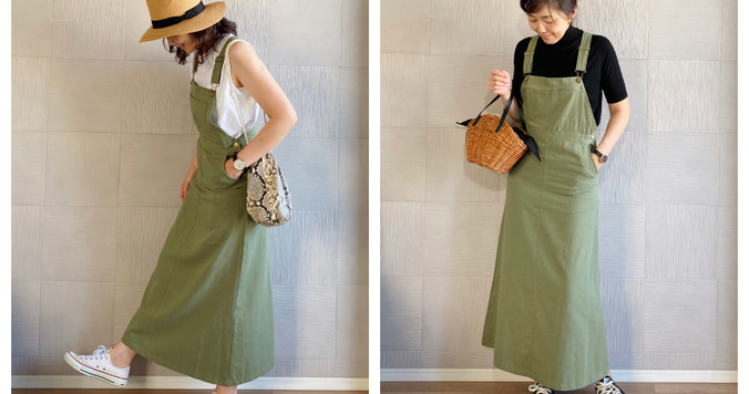 アラフォー女性向け王道サロペットの着こなし三カ条。プチプラでも高見せ！