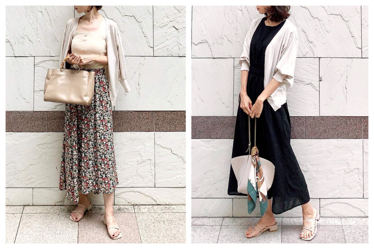 GUのパフスリーブカーディガン990円が高見え&今から秋まで着られておすすめ