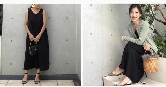 【UNIQLO】必見！ 夏のマーセライズワンピースを秋コーデにアップデートさせるコツ