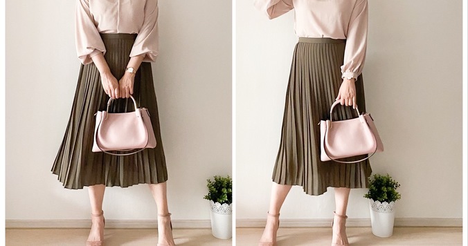 【GU】U1000円！ ２WAYで使えるコスパ最高ブラウスで秋の高見えコーデ