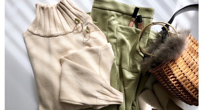 【GU】スエードタッチスカートが1990円なのに大人っぽくて上品！