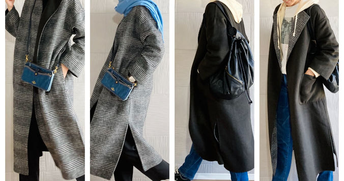 在宅勤務増！ 出番なしの通勤コートはふだんのカジュアルコーデに着まわす