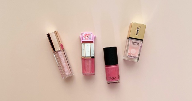 「ぼんぼんりぼん」のモチーフメイク。りぼんの魔法できらめくピンクメイク