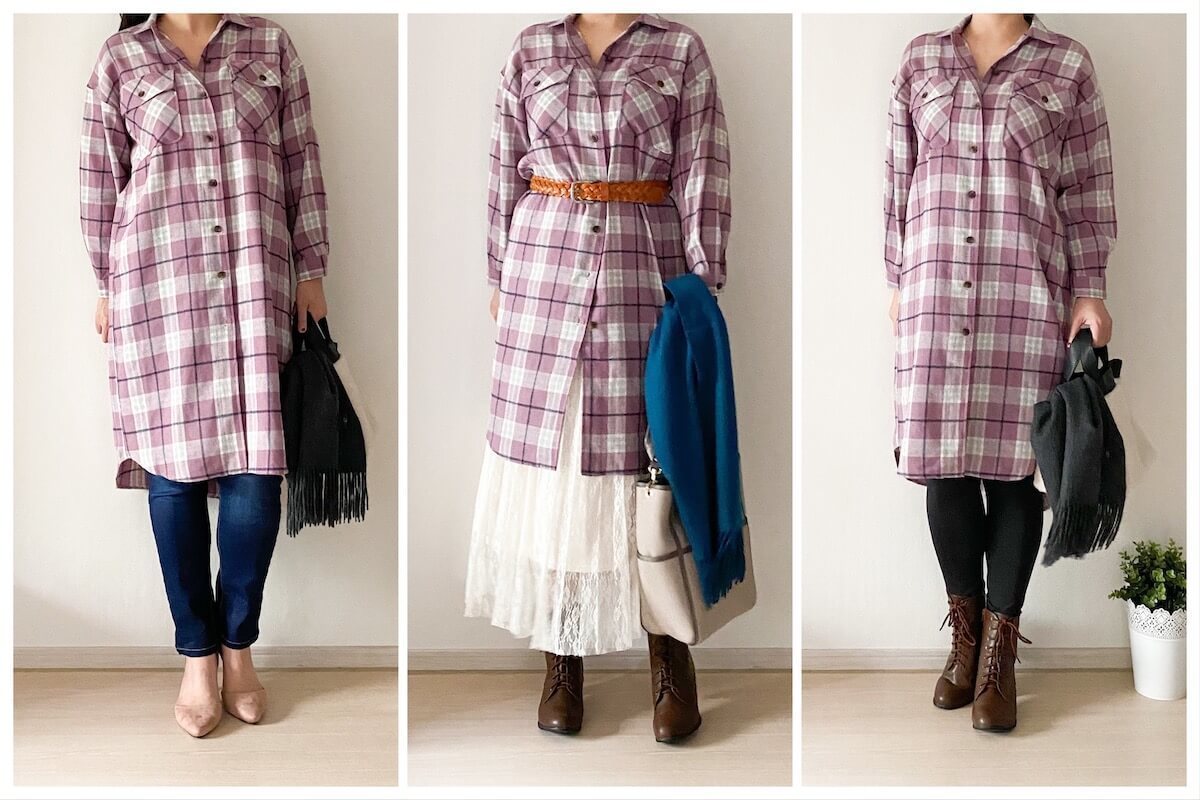 しまむら シャツワンピは優秀アイテム 細見えするし着まわし力も抜群 Dress ドレス