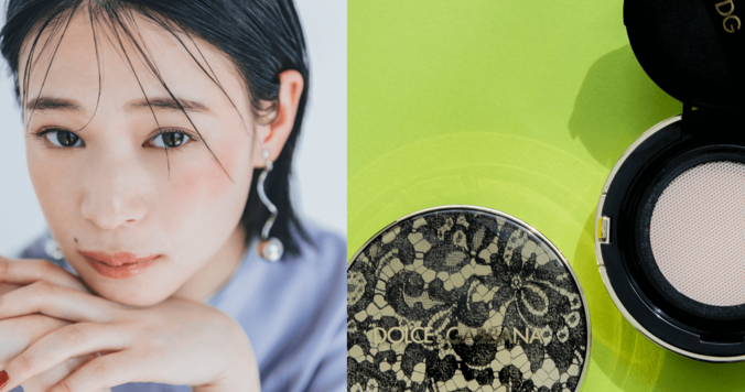 【2021春夏メイク】ドルチェ＆ガッバーナのジェル状パウダークッションファンデで大人のツヤ肌を演出