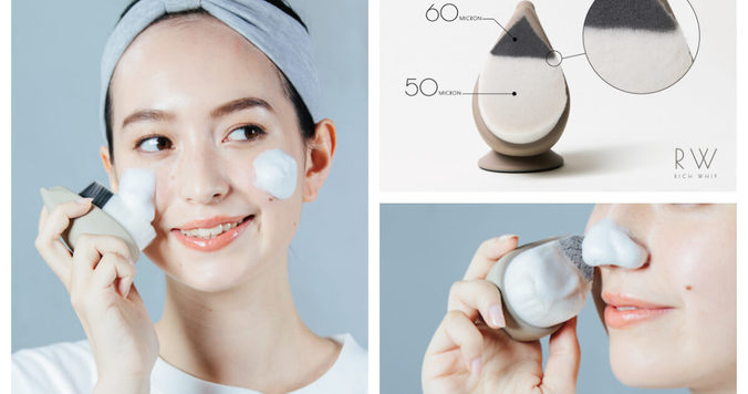 濃密洗顔・贅沢毛穴ケア用リッチホイップブラシ【SHINKA】がアップデートされて販売開始