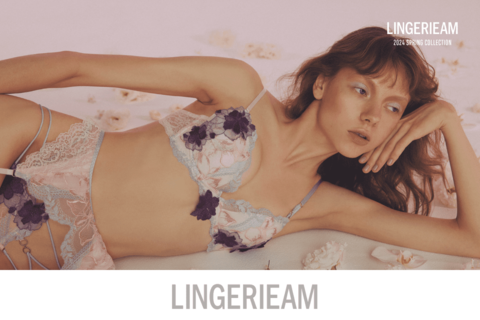 ランジェリーブランド「LINGERIEAM」の「SPRING COLLECTION ２nd」販売開始