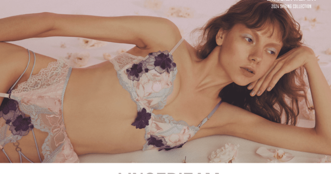 ランジェリーブランド「LINGERIEAM」の「SPRING COLLECTION ２nd」販売開始