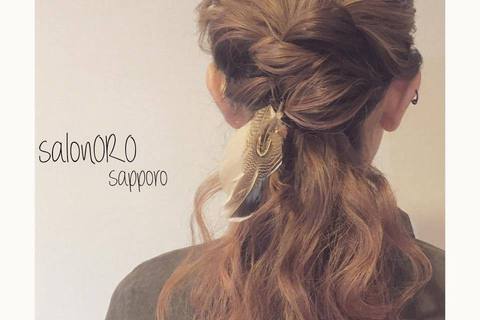 【終了しました】札幌DRESS部企画 夏本番前にマスターしたい！「自分に似合うまとめ髪」”ヘアアレンジレッスン”～salon ORO sapporo presents～