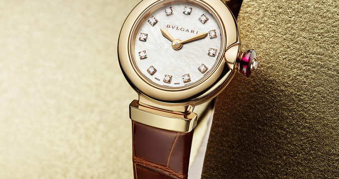 ブルガリで人気の腕時計「ルチェア」に日本限定モデルが登場