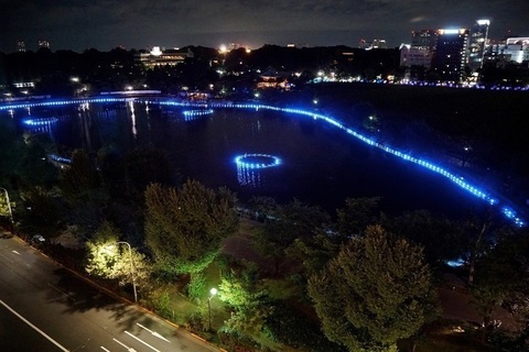 上野公園で夜のアートイベント「上野夜公園」が12月24日（土）より開催