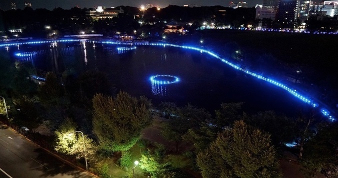 上野公園で夜のアートイベント「上野夜公園」が12月24日（土）より開催