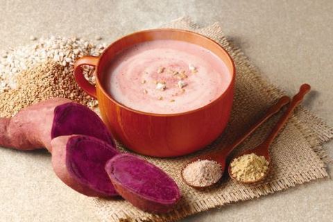 紅芋風味が冬にぴったり。オルビスからダイエットシェイク「飲む穀物美」限定味が新登場