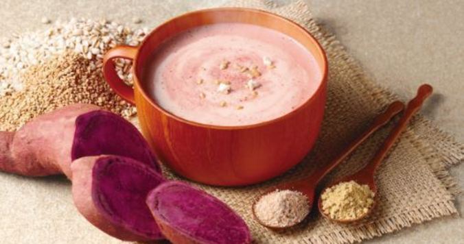 紅芋風味が冬にぴったり。オルビスからダイエットシェイク「飲む穀物美」限定味が新登場