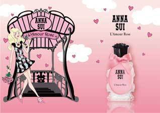 アナ スイの新作香水「ラムール ローズ オーデトワレ」が2月1日(水)より登場