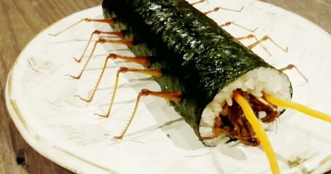 恵方巻き×昆虫！節分当日限定で栄養満点な恵方巻きが登場