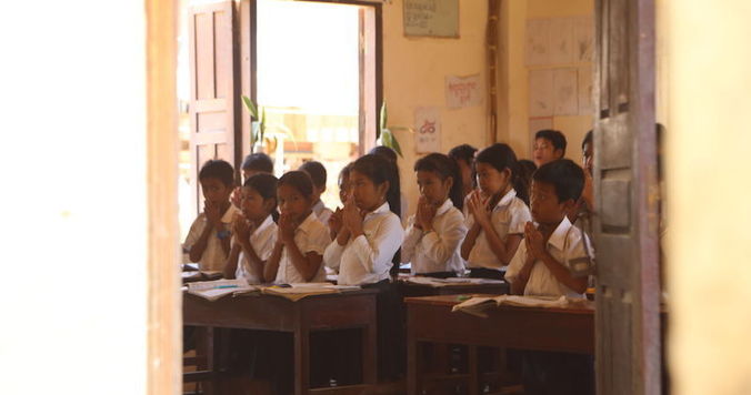 クルーズを通して出会った メコンの若者たちに感銘を受ける