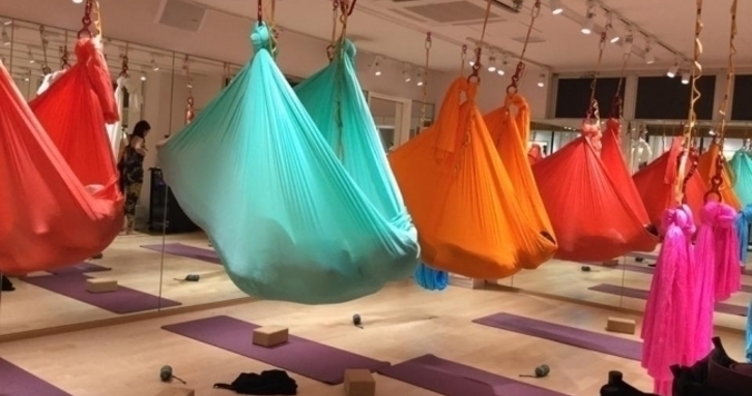 空中ヨガとダンスの融合スタジオが横浜に新規オープン