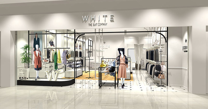 WHITE THE SUIT COMPANY　兵庫県に初出店 西宮ガーデンズ店がオープン!