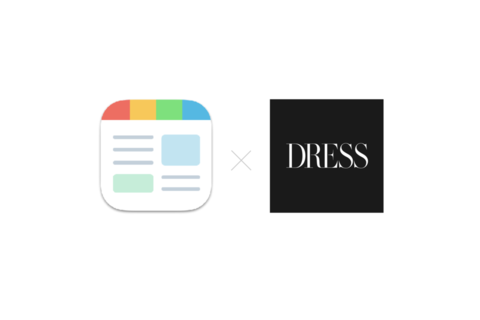 ニュースアプリ『SmartNews』に『DRESS』の専用チャンネルが開設