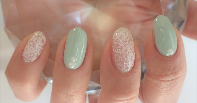 レースネイルの簡単なやり方【マニキュアでセルフネイル】