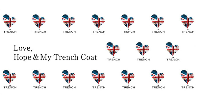 50名の女性が50枚のトレンチを着る……チャリティブック『Love,Hope & My Trench Coat』本日発売！